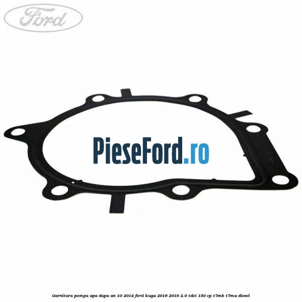 Garnitura pompa apa dupa an 10/2014 Ford Kuga 2016-2018 2.0 TDCi 150 cp T7MB, T7MA diesel