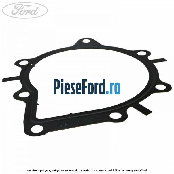Garnitura pompa apa dupa an 10/2014 Ford Mondeo 2014-2018 2.0 TDCi Bi-Turbo 210 cp T9CA diesel