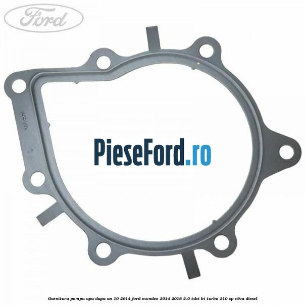 Garnitura pompa apa dupa an 10/2014 Ford Mondeo 2014-2018 2.0 TDCi Bi-Turbo 210 cp T9CA diesel