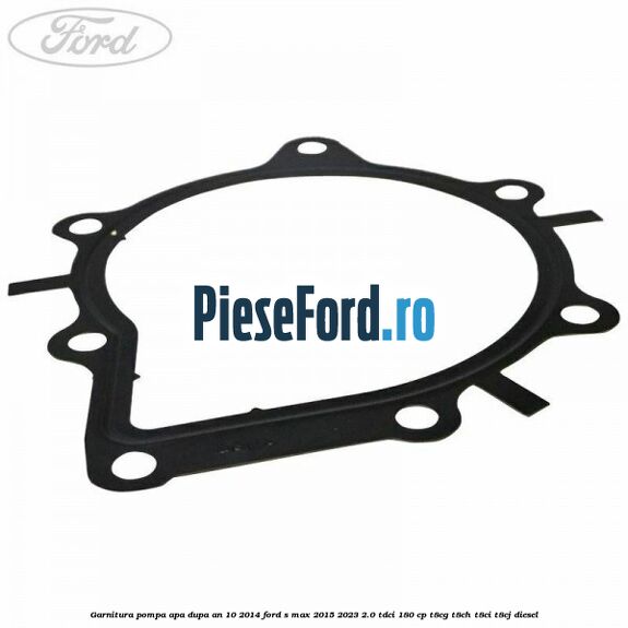 Garnitura pompa apa dupa an 10/2014 Ford S-Max 2015-2023 2.0 TDCi 180 cp T8CG, T8CH, T8CI, T8CJ diesel