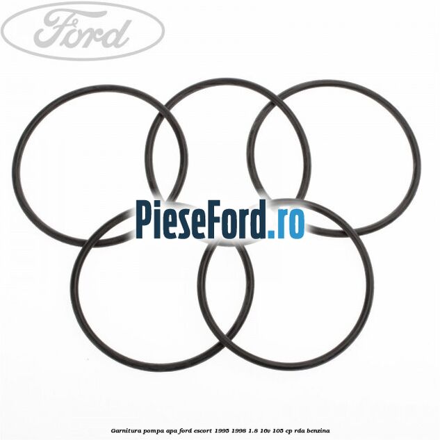 Garnitura pompa apa Ford Escort 1995-1998 1.8 16V 105 cp Garnitura pompa apa Ford Escort 1995-1998 1.8 16V 105 cp RDA benzina