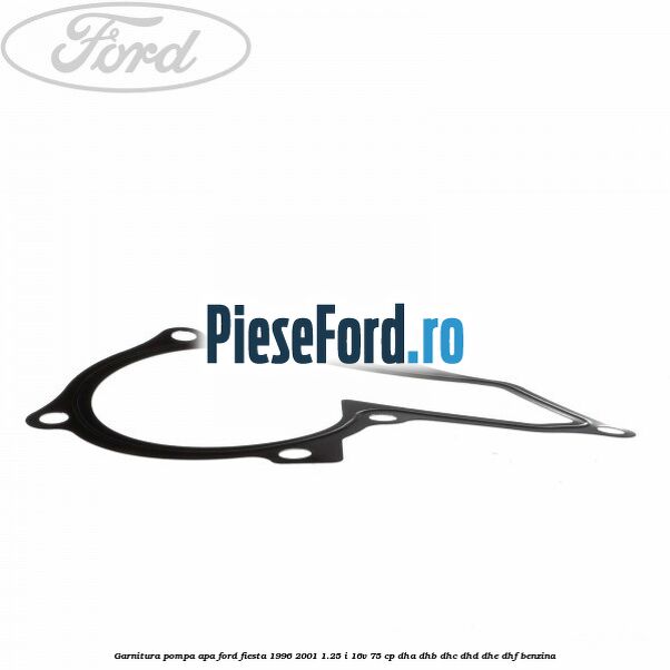 Garnitura pompa apa Ford Fiesta 1996-2001 1.25 i 16V 75 cp DHA, DHB, DHC, DHD, DHE, DHF benzina