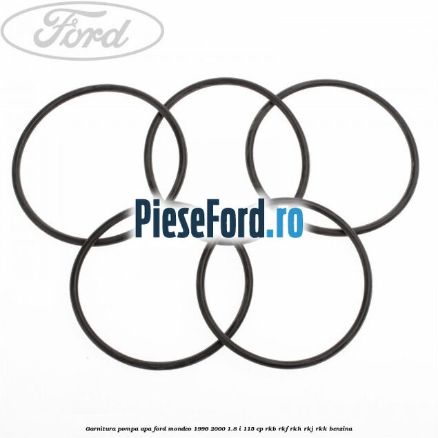 Garnitura pompa apa Ford Mondeo 1996-2000 1.8 i 115 cp RKB, RKF, RKH, RKJ, RKK benzina