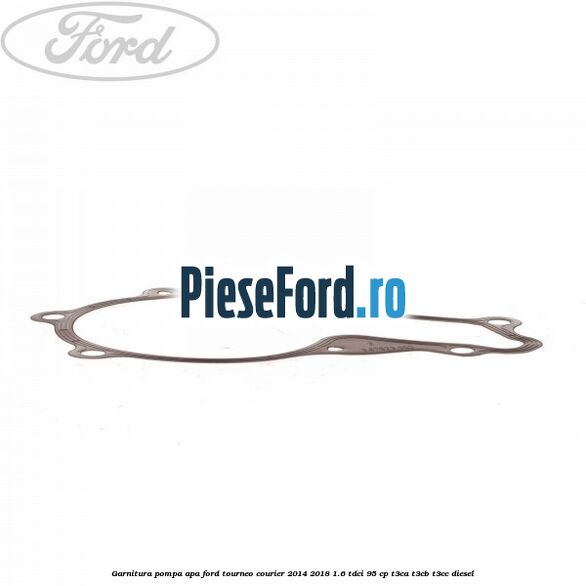 Garnitura, pompa apa Ford Tourneo Courier 2014-2018 1.6 TDCi 95 cp T3CA, T3CB, T3CC diesel