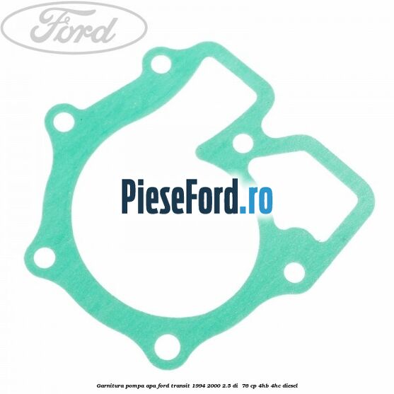 Garnitura, pompa apa Ford Transit 1994-2000 2.5 DI  76 cp 4HB, 4HC diesel