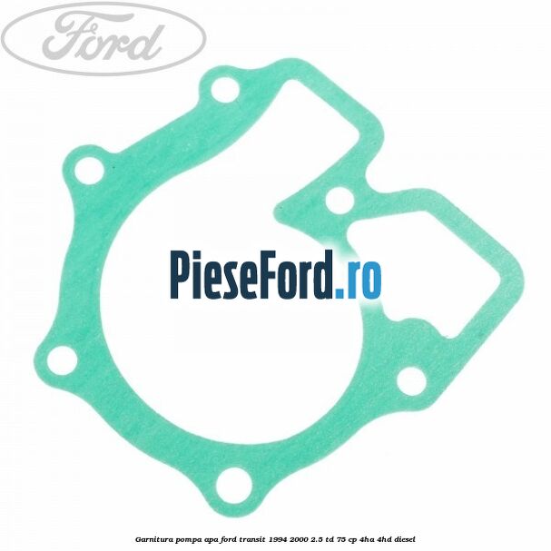 Garnitura, pompa apa Ford Transit 1994-2000 2.5 TD 75 cp 4HA, 4HD diesel