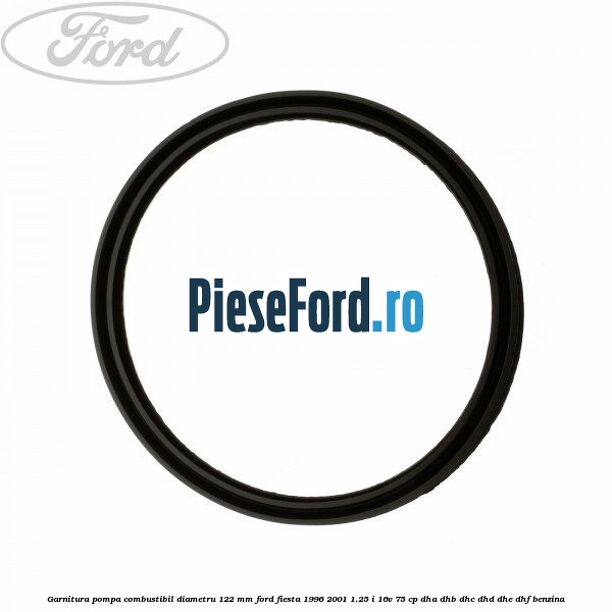 Garnitura pompa combustibil diametru 122 mm Ford Fiesta 1996-2001 1.25 i 16V 75 cp DHA, DHB, DHC, DHD, DHE, DHF benzina