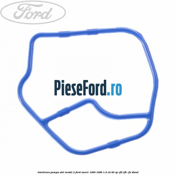 Garnitura pompa ulei model 2 Ford Escort 1990-1995 1.8 TD 90 cp RFD, RFK, RFS diesel