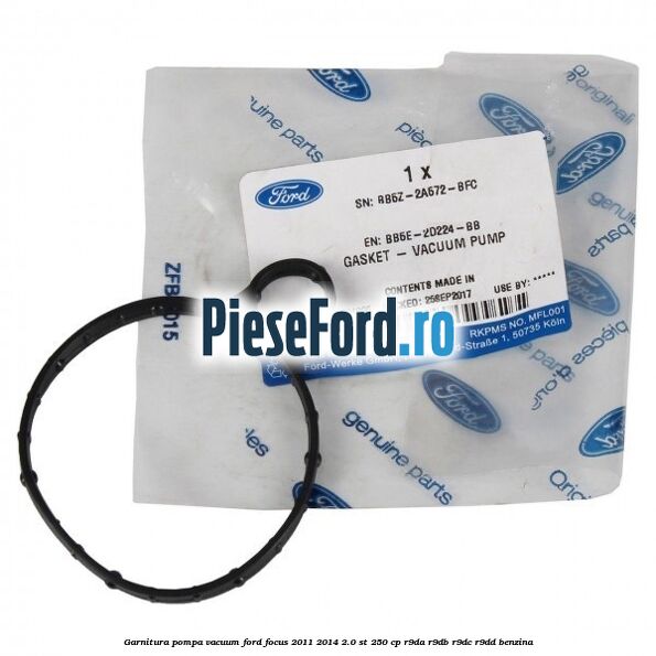 Garnitura pompa vacuum Ford Focus 2011-2014 2.0 ST 250 cp R9DA, R9DB, R9DC, R9DD benzina