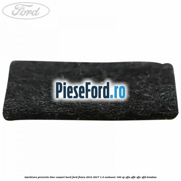 Garnitura protectie bloc ceasuri bord Ford Fiesta 2013-2017 1.0 EcoBoost 100 cp SFJA, SFJB, SFJC, SFJD benzina