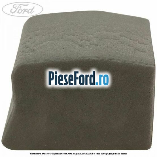 Garnitura protectie capota motor Ford Kuga 2008-2012 2.0 TDCi 136 cp G6DG, UKDA diesel