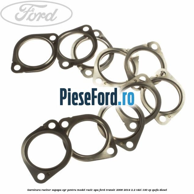 Garnitura racitor supapa EGR pentru model racit apa Ford Transit 2006-2014 2.2 TDCi 130 cp QWFA diesel