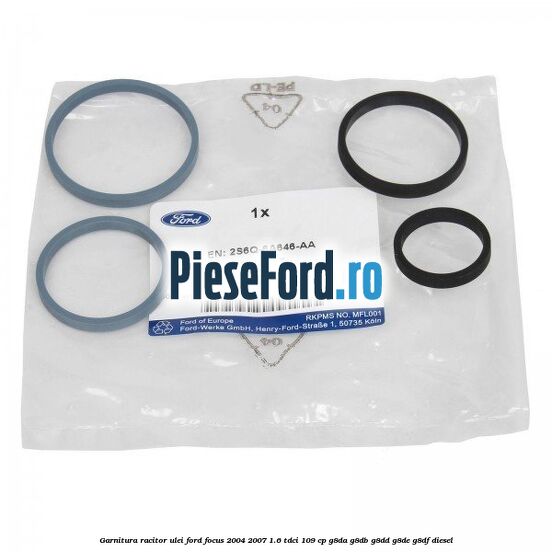 Garnitura racitor ulei Ford Focus 2004-2007 1.6 TDCi 109 cp Garnitura racitor ulei Ford Focus 2004-2007 1.6 TDCi 109 cp G8DA, G8DB, G8DD, G8DE, G8DF diesel