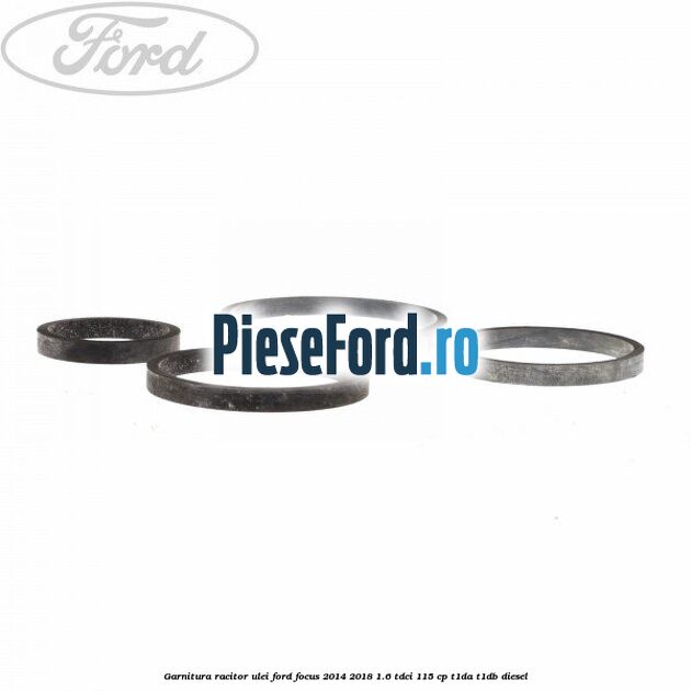 Garnitura racitor ulei Ford Focus 2014-2018 1.6 TDCi 115 cp T1DA, T1DB diesel