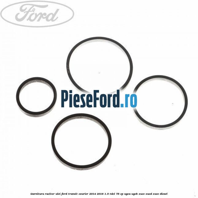Garnitura racitor ulei Ford Transit Courier 2014-2018 1.5 TDCi 75 cp UGCA, UGCB, XUCC, XUCD, XUCE diesel