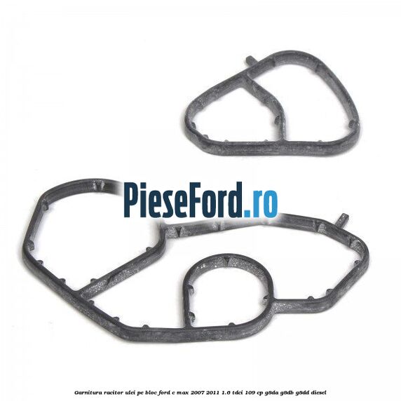 Garnitura racitor ulei pe bloc Ford C-Max 2007-2011 1.6 TDCi 109 cp G8DA, G8DB, G8DD diesel