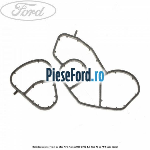 Garnitura racitor ulei pe bloc Ford Fiesta 2008-2012 1.4 TDCi 70 cp F6JD, KVJA diesel