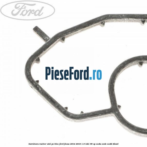 Garnitura racitor ulei pe bloc Ford Focus 2014-2018 1.5 TDCi 95 cp XXDA, XXDC, XXDD diesel