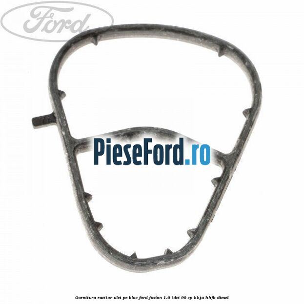 Garnitura racitor ulei pe bloc Ford Fusion 1.6 TDCi 90 cp HHJA, HHJB diesel