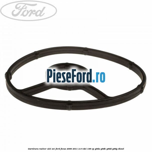 Garnitura racitor ulei set Ford Focus 2008-2011 2.0 TDCi 136 cp G6DA, G6DB, G6DD, G6DG diesel
