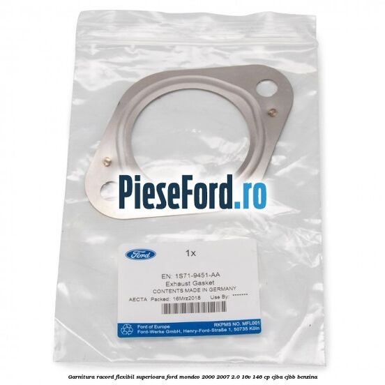 Garnitura racord flexibil superioara Ford Mondeo 2000-2007 2.0 16V 146 cp Garnitura racord flexibil superioara Ford Mondeo 2000-2007 2.0 16V 146 cp CJBA, CJBB benzina