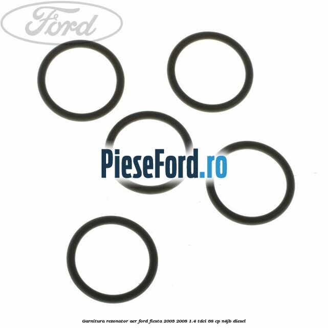 Garnitura rezonator aer Ford Fiesta 2005-2008 1.4 TDCi 68 cp Garnitura rezonator aer Ford Fiesta 2005-2008 1.4 TDCi 68 cp N4JB diesel