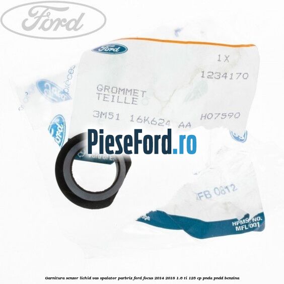 Garnitura, senzor lichid vas spalator parbriz Ford Focus 2014-2018 1.6 Ti 125 cp PNDA, PNDD benzina