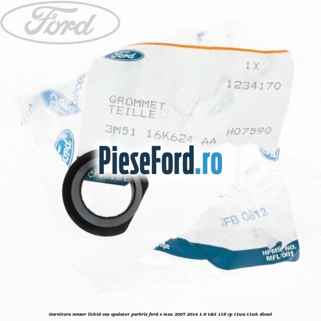 Garnitura, senzor lichid vas spalator parbriz Ford S-Max 2007-2014 1.6 TDCi 115 cp T1WA, T1WB diesel