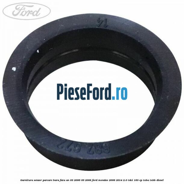 Garnitura senzor parcare bara fata an 03/2006-09/2008 Ford Mondeo 2008-2014 2.0 TDCi 163 cp TXBA, TXBB diesel