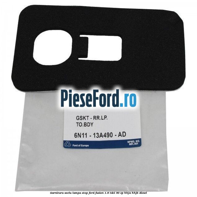 Garnitura soclu lampa stop Ford Fusion 1.6 TDCi 90 cp HHJA, HHJB diesel