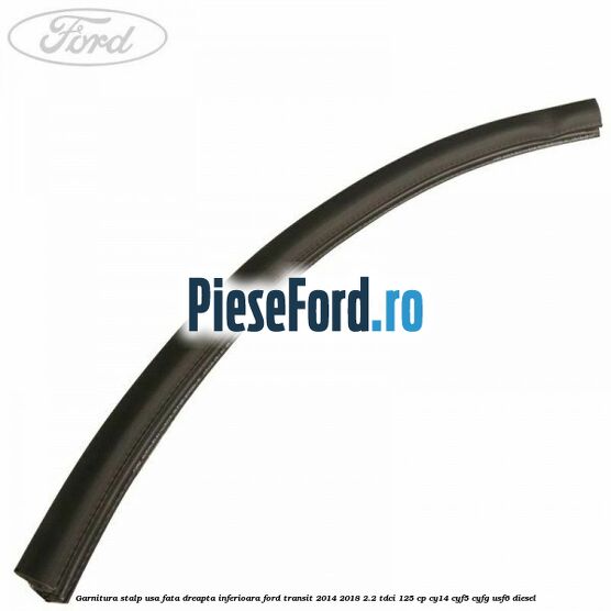 Garnitura stalp usa fata dreapta inferioara Ford Transit 2014-2018 2.2 TDCi 125 cp CY14, CYF5, CYFG, USF6 diesel