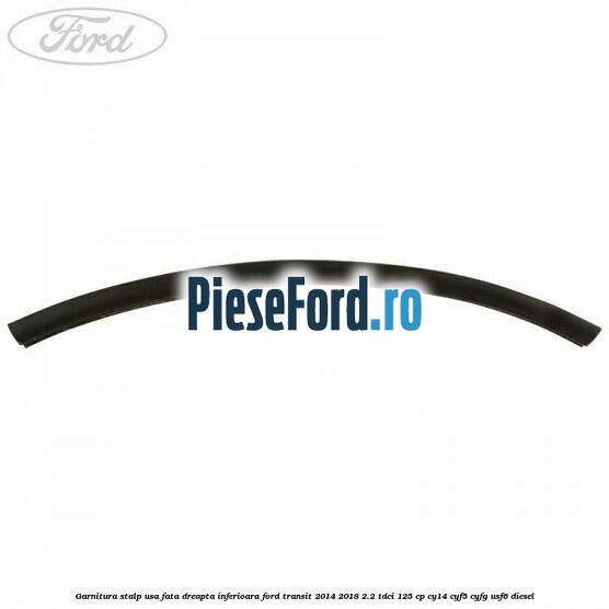 Garnitura stalp usa fata dreapta inferioara Ford Transit 2014-2018 2.2 TDCi 125 cp CY14, CYF5, CYFG, USF6 diesel