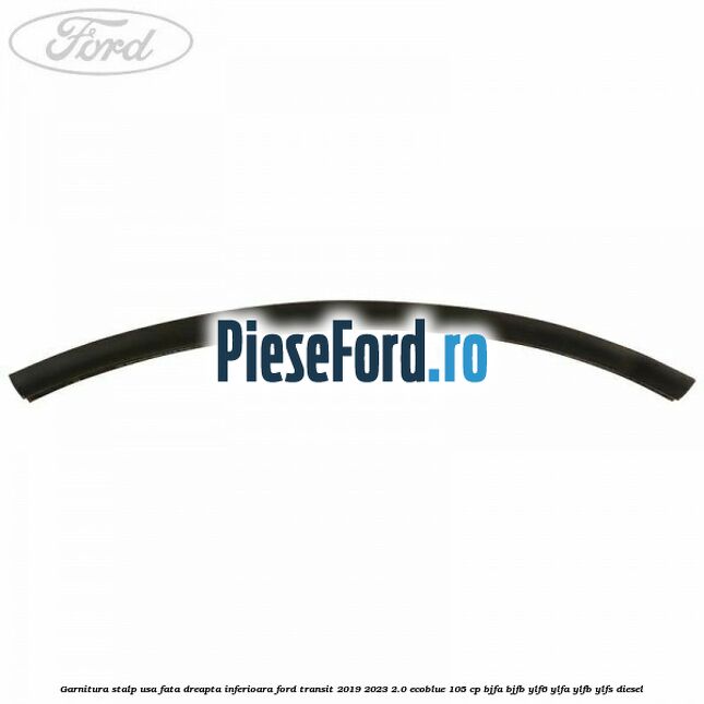 Garnitura stalp usa fata dreapta inferioara Ford Transit 2019-2023 2.0 EcoBlue 105 cp BJFA, BJFB, YLF6, YLFA, YLFB, YLFS diesel