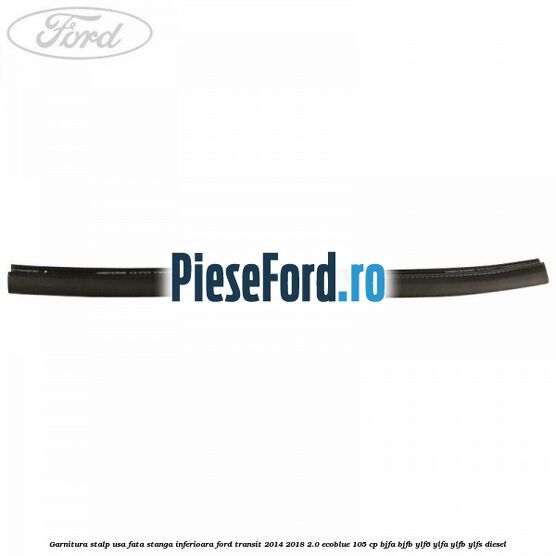 Garnitura stalp usa fata stanga inferioara Ford Transit 2014-2018 2.0 EcoBlue 105 cp BJFA, BJFB, YLF6, YLFA, YLFB, YLFS diesel