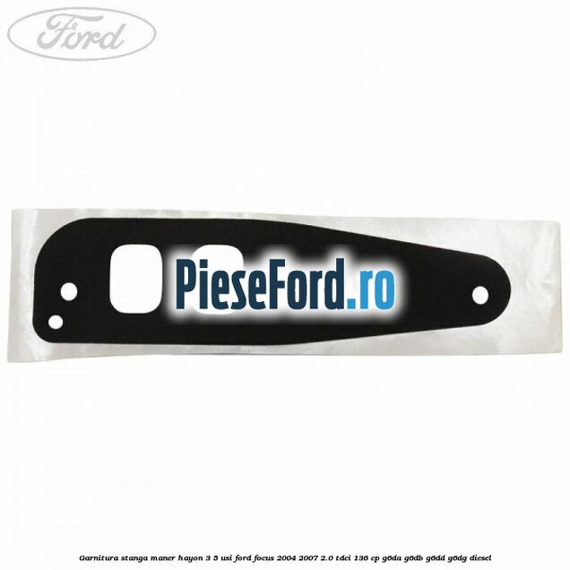 Garnitura stanga maner hayon 3/5 usi Ford Focus 2004-2007 2.0 TDCi 136 cp G6DA, G6DB, G6DD, G6DG diesel