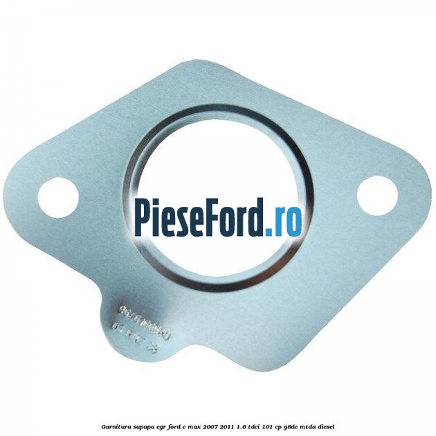 Garnitura, supapa EGR Ford C-Max 2007-2011 1.6 TDCi 101 cp G8DC, MTDA diesel