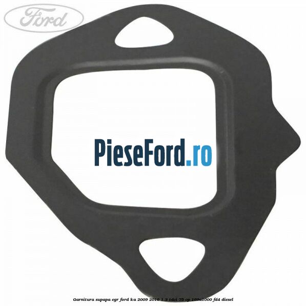 Garnitura supapa EGR Ford Ka 2009-2016 1.3 TDCi 75 cp 169A1000, FD4 diesel