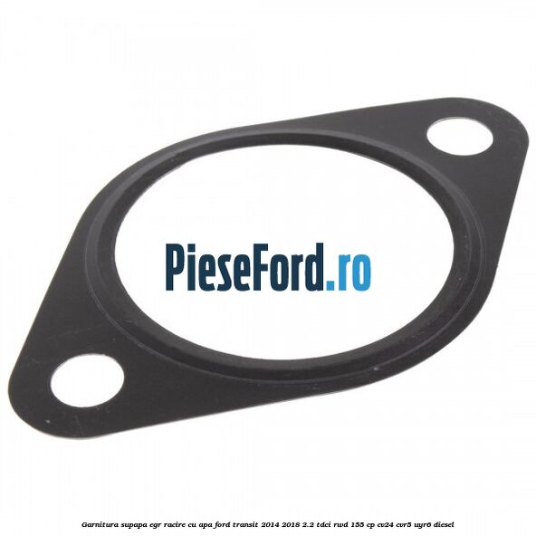 Garnitura supapa EGR racire cu apa Ford Transit 2014-2018 2.2 TDCi RWD 155 cp CV24, CVR5, UYR6 diesel