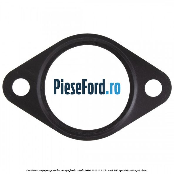Garnitura supapa EGR racire cu apa Ford Transit 2014-2018 2.2 TDCi RWD 155 cp CV24, CVR5, UYR6 diesel