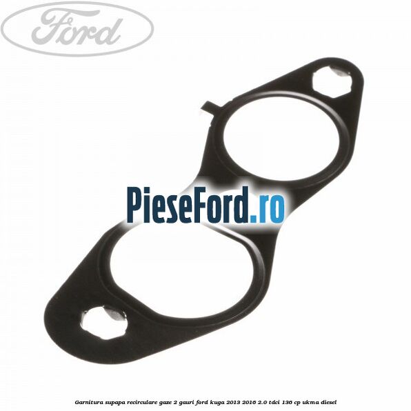 Garnitura supapa recirculare gaze 2 gauri Ford Kuga 2013-2016 2.0 TDCi 136 cp UKMA diesel