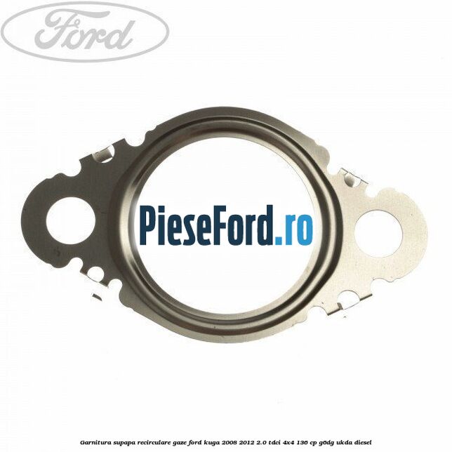 Garnitura supapa recirculare gaze Ford Kuga 2008-2012 2.0 TDCi 4x4 136 cp G6DG, UKDA diesel