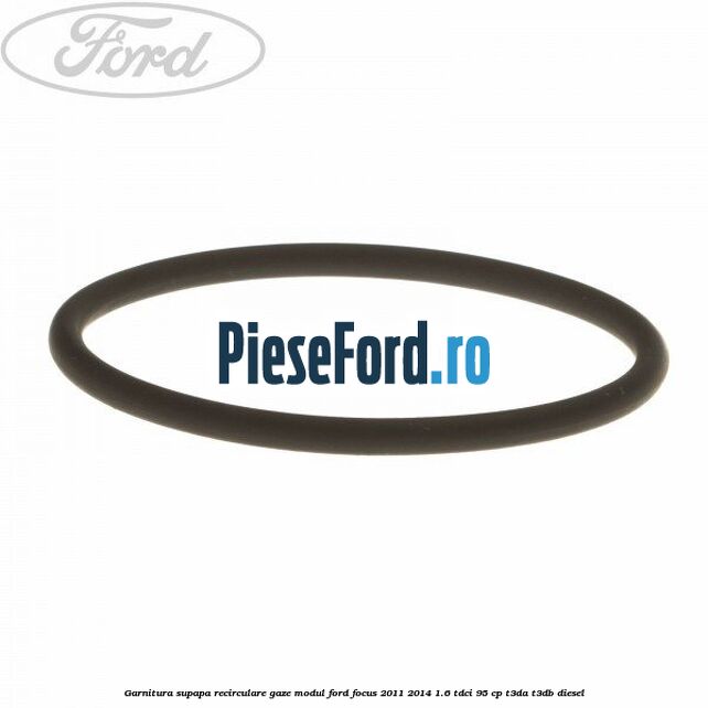 Garnitura supapa recirculare gaze modul Ford Focus 2011-2014 1.6 TDCi 95 cp T3DA, T3DB diesel