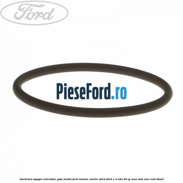 Garnitura supapa recirculare gaze modul Ford Tourneo Courier 2014-2018 1.5 TDCi 95 cp XVCA, XVCB, XVCC, XVCD diesel