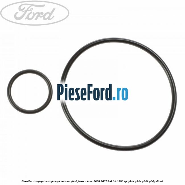 Garnitura supapa sens pompa vacuum Ford Focus C-Max 2003-2007 2.0 TDCi 136 cp G6DA, G6DB, G6DD, G6DG diesel