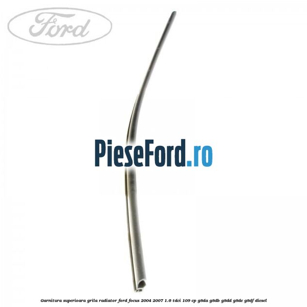 Garnitura superioara, grila radiator Ford Focus 2004-2007 1.6 TDCi 109 cp Garnitura superioara, grila radiator Ford Focus 2004-2007 1.6 TDCi 109 cp G8DA, G8DB, G8DD, G8DE, G8DF diesel