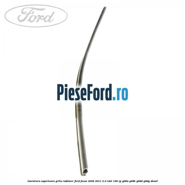 Garnitura superioara, grila radiator Ford Focus 2008-2011 2.0 TDCi 136 cp G6DA, G6DB, G6DD, G6DG diesel