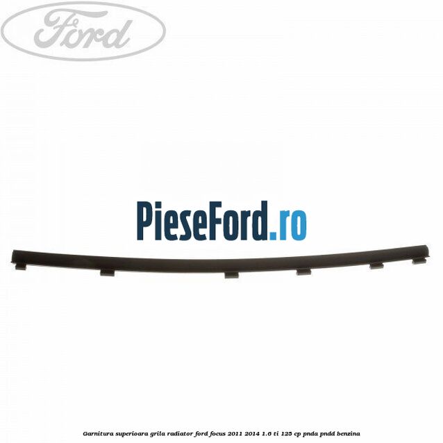 Garnitura superioara, grila radiator Ford Focus 2011-2014 1.6 Ti 125 cp PNDA, PNDD benzina
