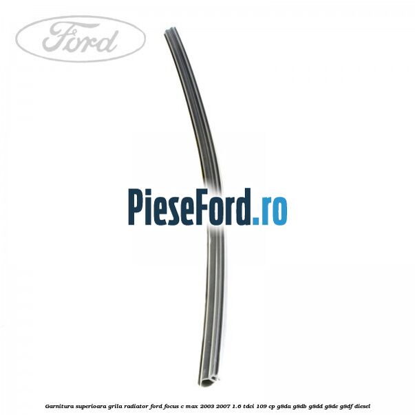 Garnitura superioara, grila radiator Ford Focus C-Max 2003-2007 1.6 TDCi 109 cp Garnitura superioara, grila radiator Ford Focus C-Max 2003-2007 1.6 TDCi 109 cp G8DA, G8DB, G8DD, G8DE, G8DF diesel