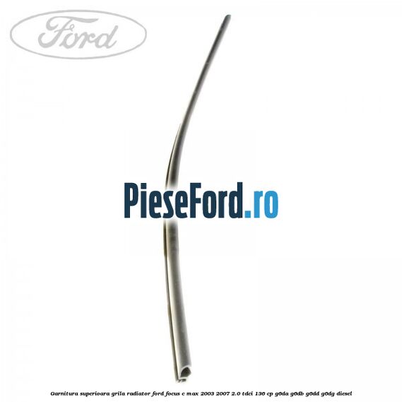 Garnitura superioara, grila radiator Ford Focus C-Max 2003-2007 2.0 TDCi 136 cp G6DA, G6DB, G6DD, G6DG diesel