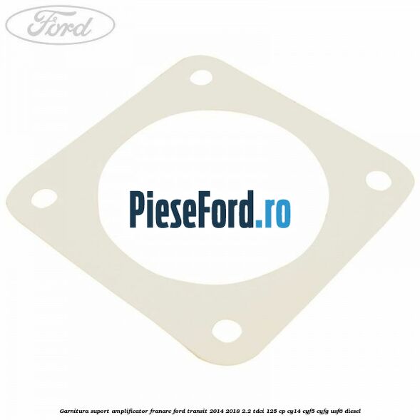 Garnitura suport amplificator franare Ford Transit 2014-2018 2.2 TDCi 125 cp CY14, CYF5, CYFG, USF6 diesel